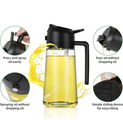 SmartPour™ | 2 in 1 Multipurpose Oil Dispenser | Combo discount